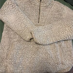 Thread & Supply Cream Sherpa Jacket